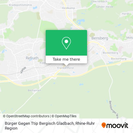 Bürger Gegen Ttip Bergisch Gladbach map