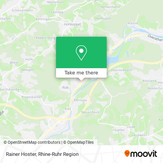 Rainer Hoster map