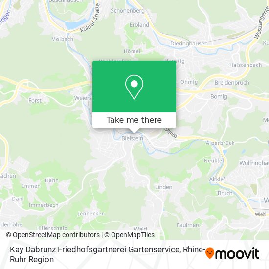 Kay Dabrunz Friedhofsgärtnerei Gartenservice map