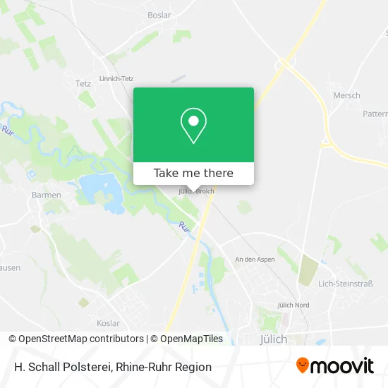 Карта H. Schall Polsterei