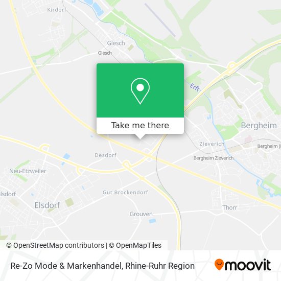 Re-Zo Mode & Markenhandel map