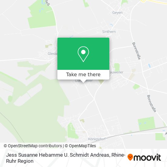 Jess Susanne Hebamme U. Schmidt Andreas map
