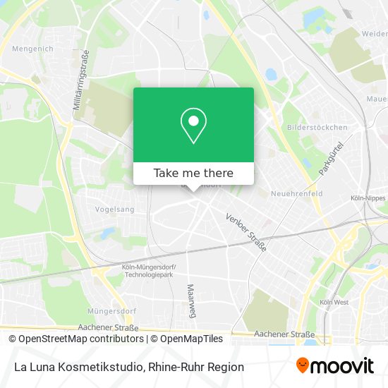 La Luna Kosmetikstudio map