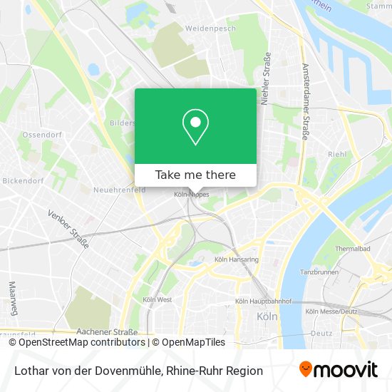 Lothar von der Dovenmühle map