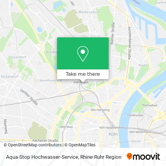 Aqua-Stop Hochwasser-Service map