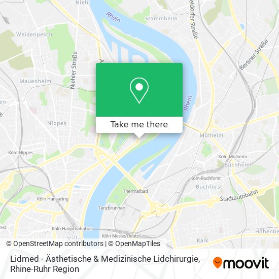 Lidmed - Ästhetische & Medizinische Lidchirurgie map