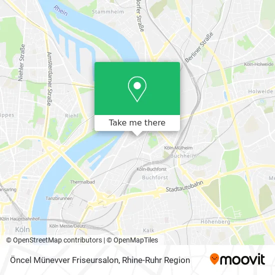 Карта Öncel Münevver Friseursalon