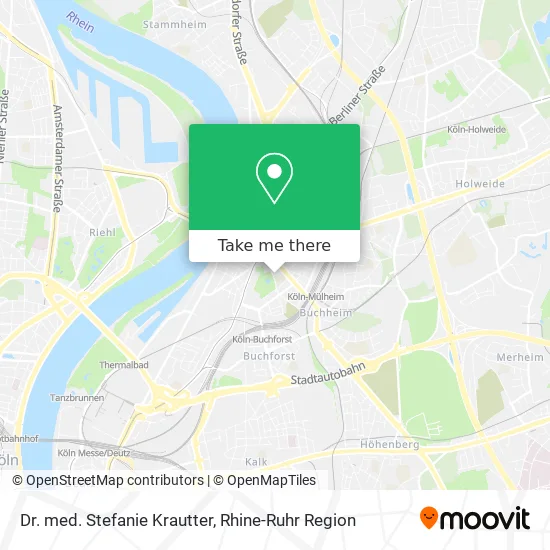Карта Dr. med. Stefanie Krautter