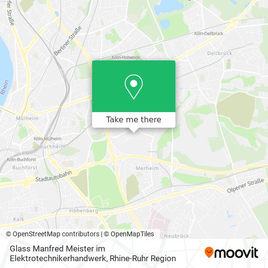 Glass Manfred Meister im Elektrotechnikerhandwerk map