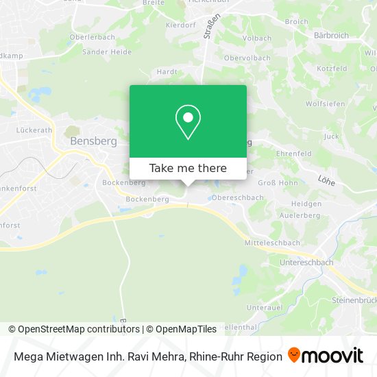 Mega Mietwagen Inh. Ravi Mehra map