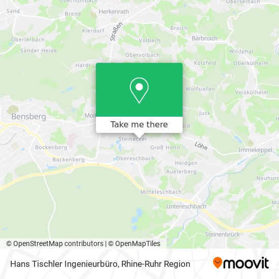 Hans Tischler Ingenieurbüro map