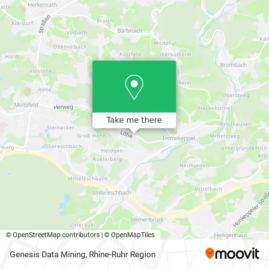 Карта Genesis Data Mining