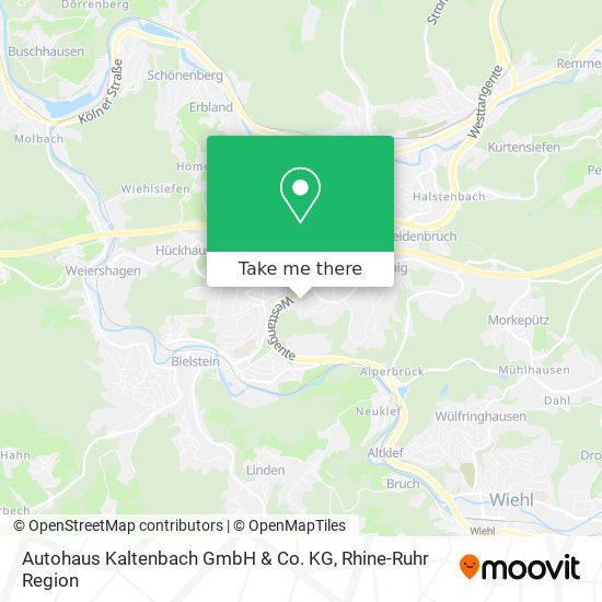 Autohaus Kaltenbach GmbH & Co. KG map