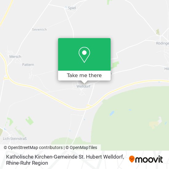 Katholische Kirchen-Gemeinde St. Hubert Welldorf map