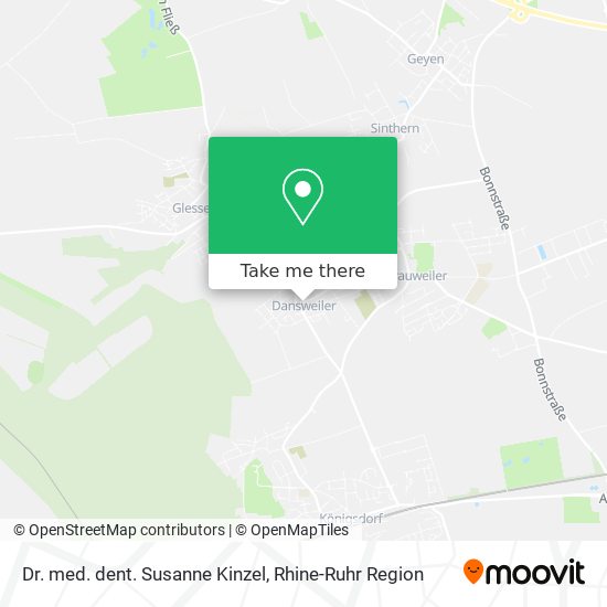 Dr. med. dent. Susanne Kinzel map