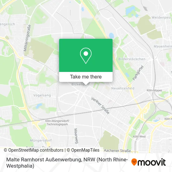 Карта Malte Ramhorst Außenwerbung