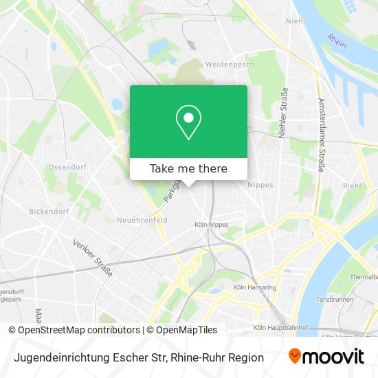 Jugendeinrichtung Escher Str map