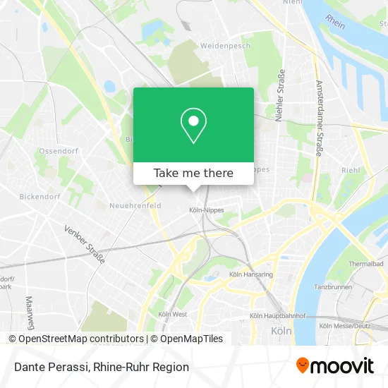 Карта Dante Perassi