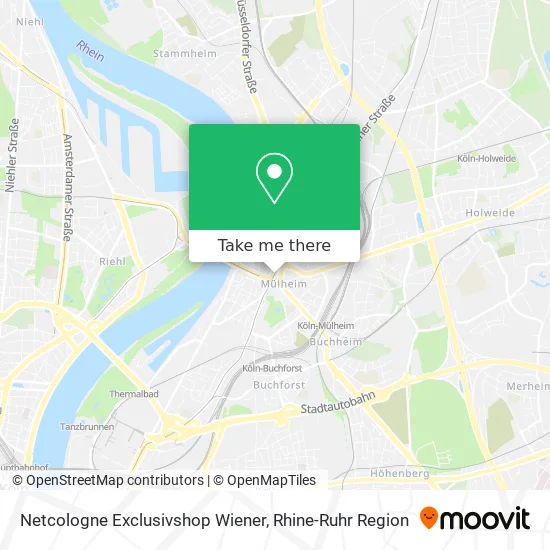 Карта Netcologne Exclusivshop Wiener