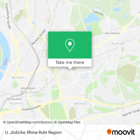 Карта U. Jödicke