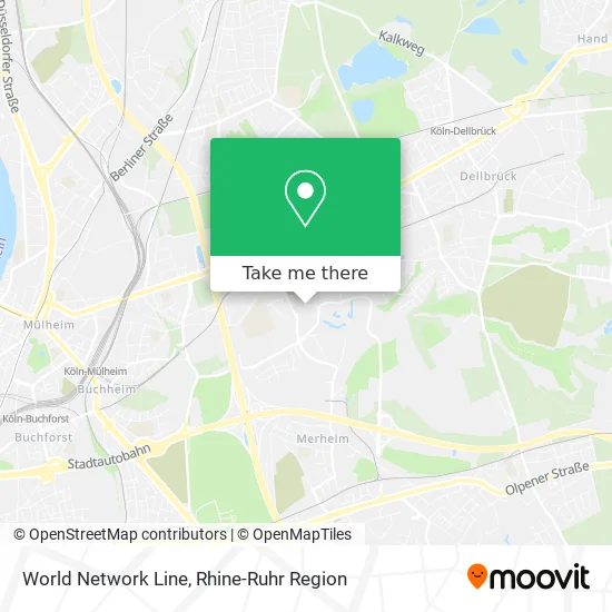 Карта World Network Line