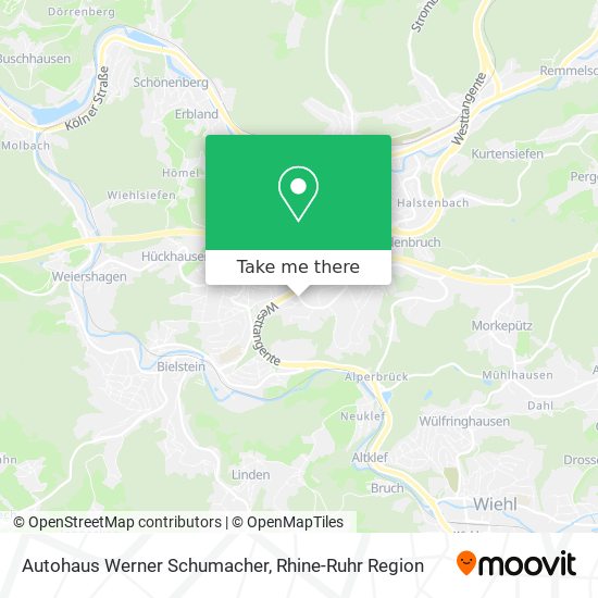 Autohaus Werner Schumacher map