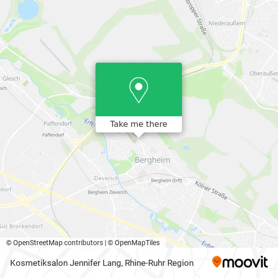 Карта Kosmetiksalon Jennifer Lang