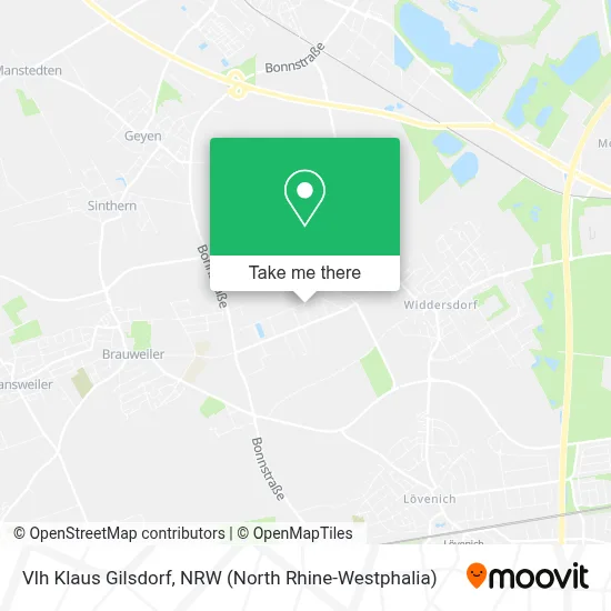 Vlh Klaus Gilsdorf map