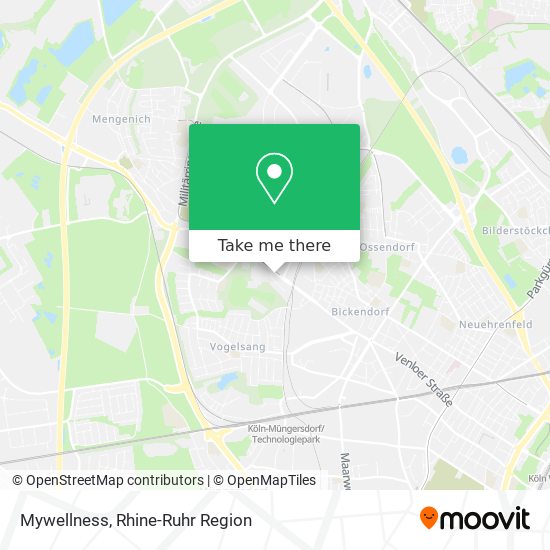 Mywellness map