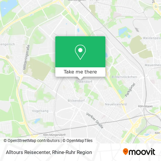 Карта Alltours Reisecenter