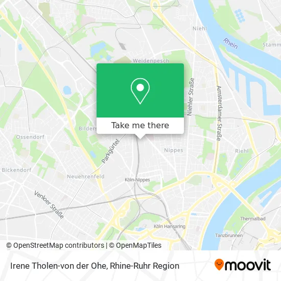 Карта Irene Tholen-von der Ohe