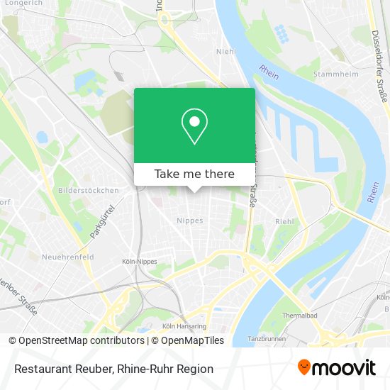 Restaurant Reuber map