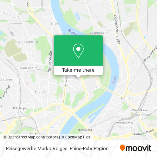 Карта Reisegewerbe Marko Voiges