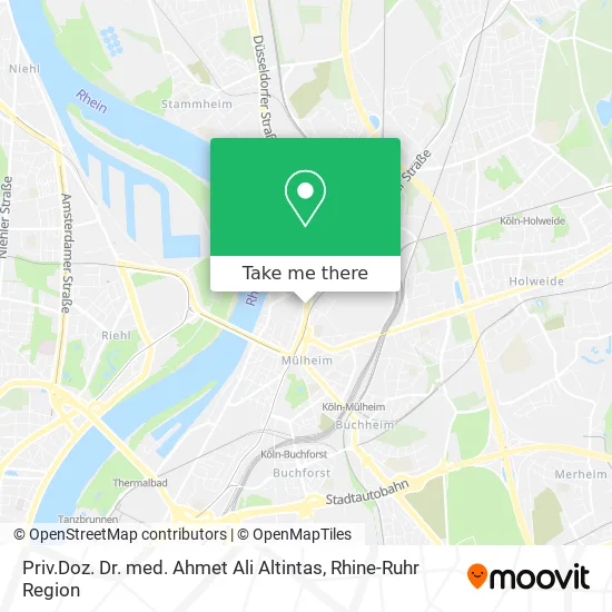 Карта Priv.Doz. Dr. med. Ahmet Ali Altintas