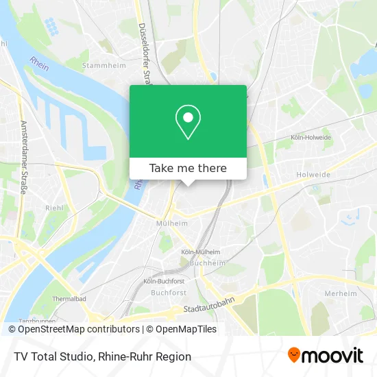 Карта TV Total Studio