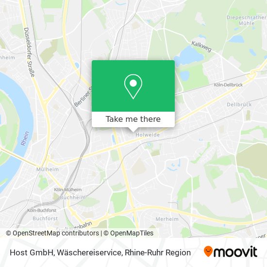 Карта Host GmbH, Wäschereiservice