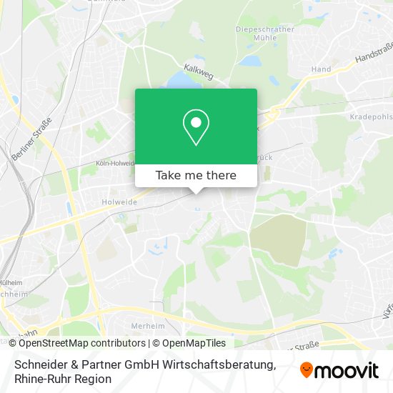 Карта Schneider & Partner GmbH Wirtschaftsberatung