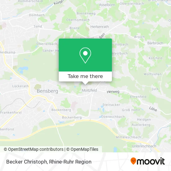 Карта Becker Christoph