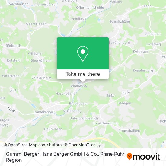 Gummi Berger Hans Berger GmbH & Co. map