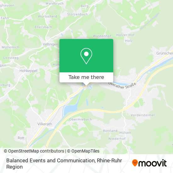 Карта Balanced Events and Communication