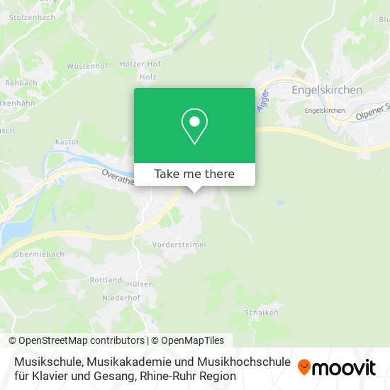 Musikschule, Musikakademie und Musikhochschule für Klavier und Gesang map