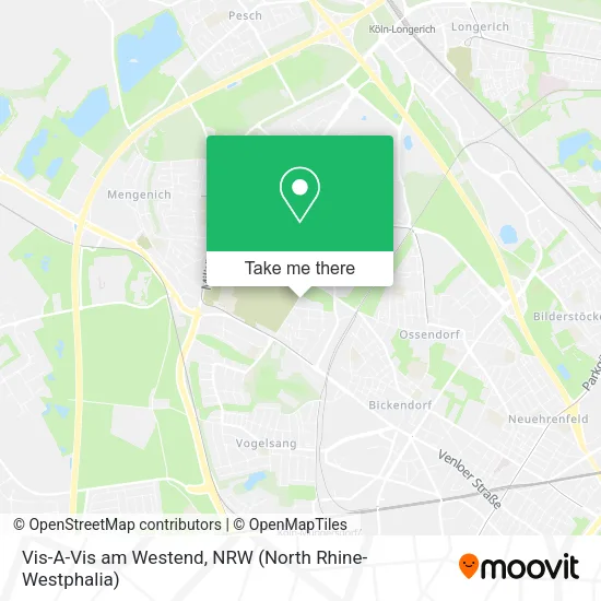 Карта Vis-A-Vis am Westend