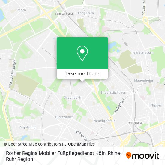 Rother Regina Mobiler Fußpflegedienst Köln map