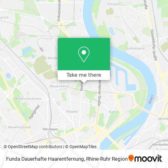 Карта Funda Dauerhafte Haarentfernung
