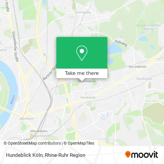 Карта Hundeblick Köln