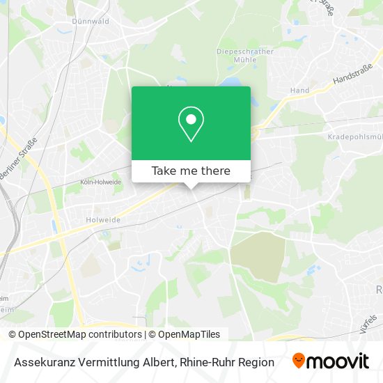 Assekuranz Vermittlung Albert map