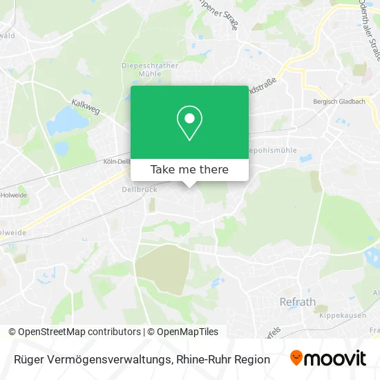 Rüger Vermögensverwaltungs map