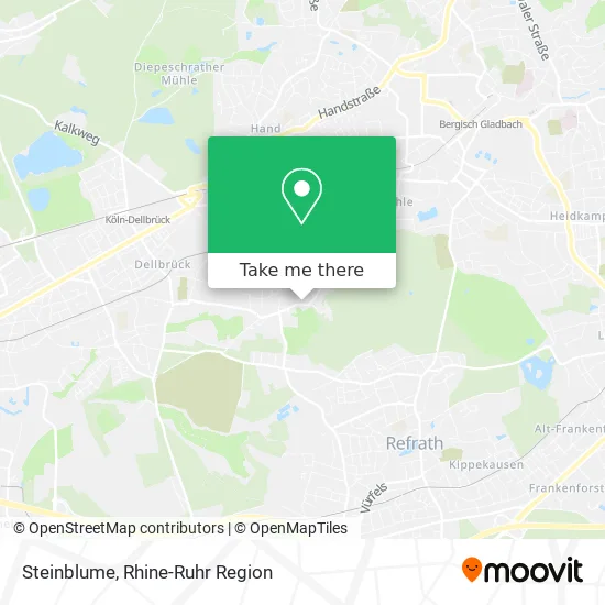 Карта Steinblume