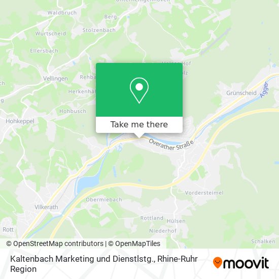 Kaltenbach Marketing und Dienstlstg. map