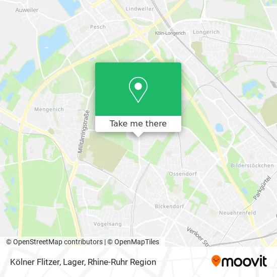 Карта Kölner Flitzer, Lager